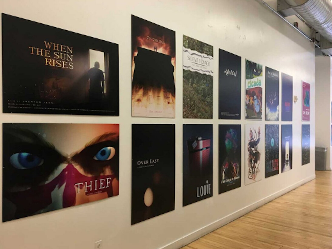 SVA Computer Art: Senior Thesis Projects, exhibition view. Courtesy of School of Visual Arts
