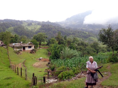 Región rural de Hidalgo, México
