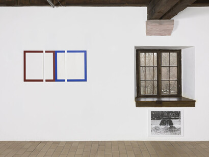 Dóra Maurer und Ryszard Waśko, ausstellungsansicht. Mit freundlicher genehmigung der Edition & Galerie Hoffmann