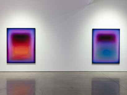 Nick Thomm, Sudden synesthesia, exhibition view. Courtesy of The Hole