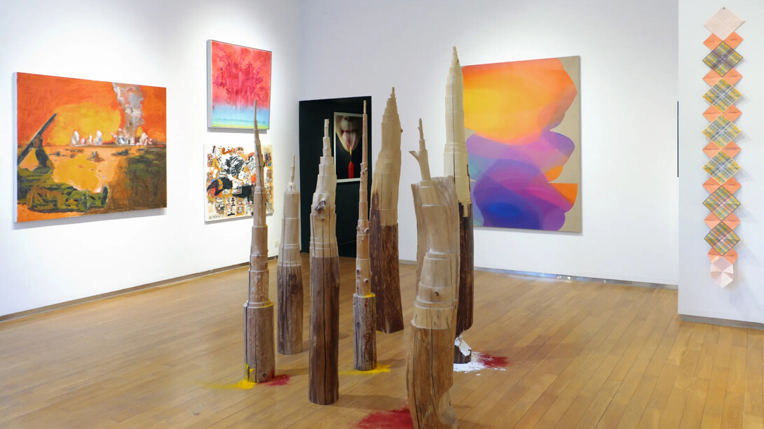 Various artists, Heatwave, exhibition view. Courtesy of 10 Chancery Lane Gallery