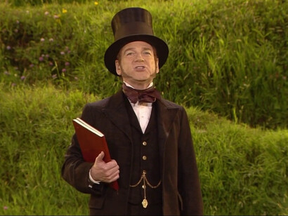 Kenneth Branagh reciting Shakespeare at the Opening Ceremony of the London Olympics, in 2012