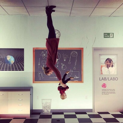 Crazy kitchen, exhibition view. Courtesy of Ingenium. The Canada Science and Technology Museum