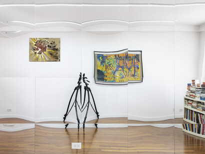 Samuel Farrier, Phantom of the road, exhibition view. Courtesy of The Meeting 