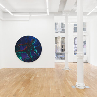 Robert Yarber, Regard and abandon, exhibition view. Courtesy of Nicodim Gallery