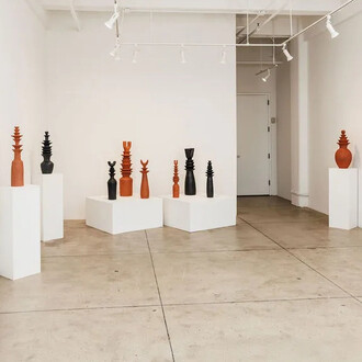 Dina Nur Satti, Sediments, exhibition view. Courtesy of Montague Contemporary