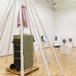 Various artists, Finding home, exhibition view. Courtesy of The Baltimore Museum of Art