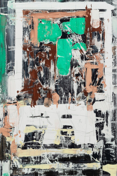 Sean Flood, Studio work no. 2, 2025. Courtesy of the Schoolhouse Gallery