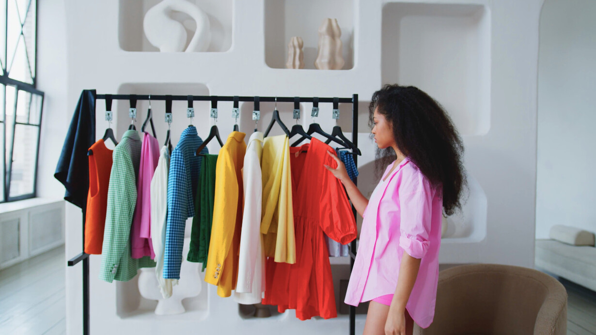 With each garment she examines, the power of digital platforms shines through, showcasing a diverse array of styles that cater to every taste and identity