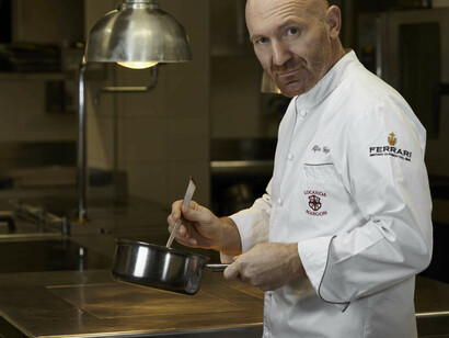 Chef Alfio Ghezzi della Locanda Margon