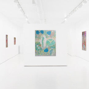 Katrine Bobek, Sound of the bell jar, exhibition view. Courtesy of Jack Barrett Gallery