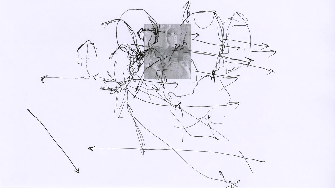 Larissa Fassler, Manet - La serveuse de bocks II (dettaglio), 2023. Cortesia del Museo d’Orsay 