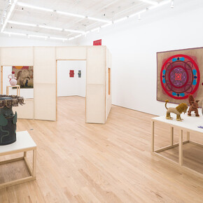 Jonathan Baldock, Friends, exhibition view. Courtesy of Nicelle Beauchene Gallery