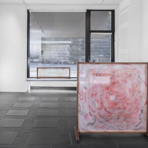 Lêna Bùi, Skin in my stomach, exhibition view. Courtesy of Galerie Urs Meile