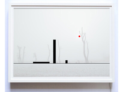 Popel Coumou, Untitled", 2014, C-print and paper on lightbox, 8 1/4 x 12 1/4 inches, 21 x 31 cm, Edition of 5