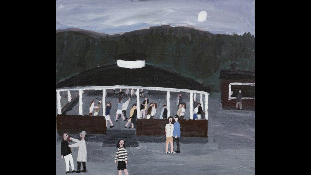 The Red House in the Woods. Courtesy of Anna Zorina Gallery