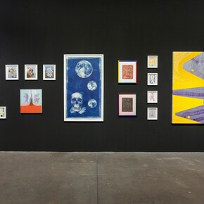 Visible and Permanent, Exhibition view. Courtesy of Carrie Secrist Gallery