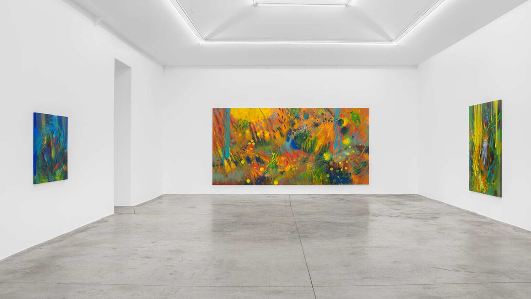 Carlos Jacanamijoy, Olor a tierra, vue d'exposition. Courtoisie d'Almine Rech