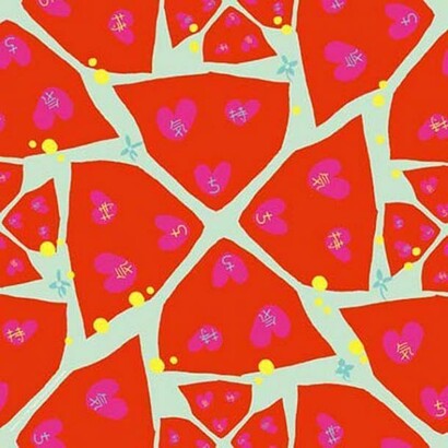 Yasashii Hankachi, n.053, 2011, printed on cotton, 45x45cm, © JAGDA