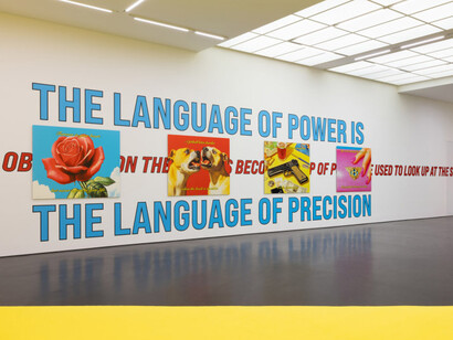 Cemile Sahin, Road runner, exhibition view. Courtesy of Esther Schipper 