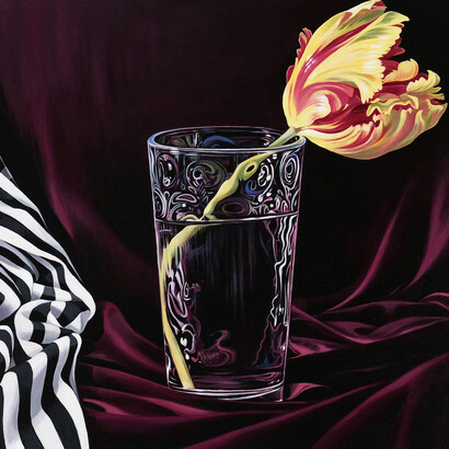 Sherrie Wolf, Parrot tulip #1, 2025. Courtesy of Russo Lee Gallery 