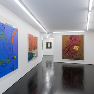 Ella Kruglyanskaya, Backgrounds, exhibition view. Courtesy of Contemporary Fine Arts