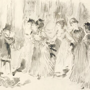 Auguste Renoir, Les filles d'ouvriers se promenant sur le boulevard extérieur. Cortesia del Musée d'Orsay