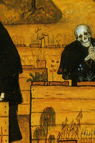 Hugo Simberg, El jardín de la muerte, 1896 (detalle)