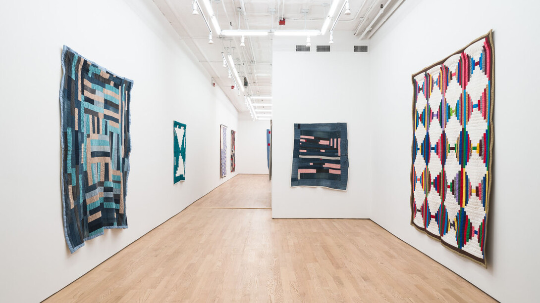 Various artists, My way. Gee's bend today, exhibition view. Courtesy of Nicelle Beauchene Gallery