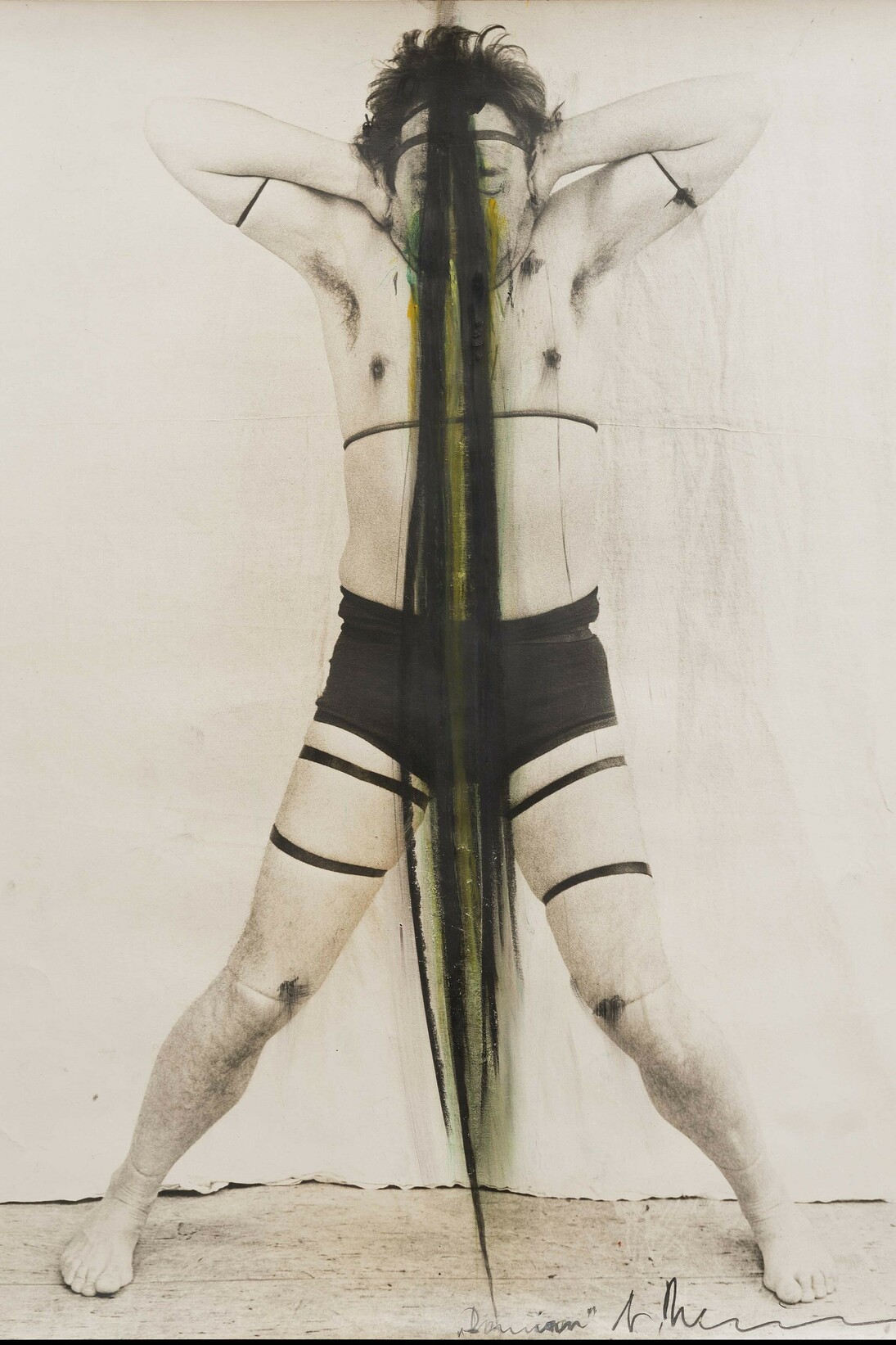 Arnulf Rainer, 1972-73, Self portrait