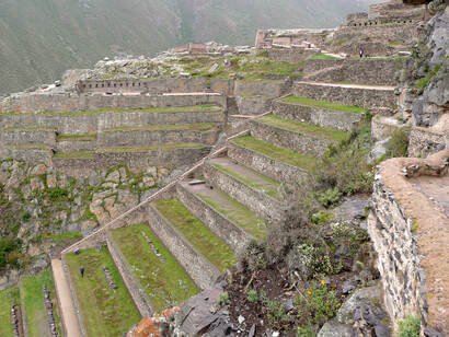 Terrazas agrícolas de Ollantaytambo, Valle Sagrado de los incas