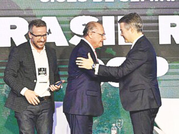 Vice President Geraldo Alckmin at the Opening of the 2nd Edition of the "Brazil Towards COP30" Project in São Paulo, Brazil, 2024