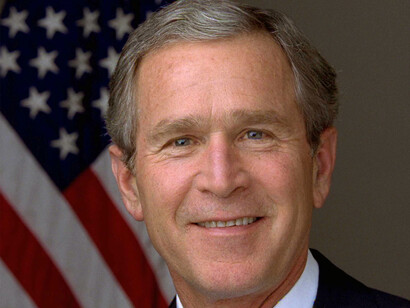 Former president G.W. Bush was in charge when the incident took place