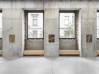 Clinton King, Participation mystique, exhibition view. Courtesy of Stems Gallery