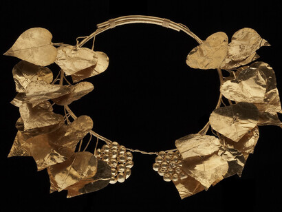 The Gold of Macedon. Courtesy of Αrchaeological Museum of Thessaloniki