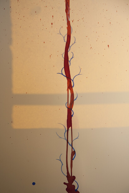 Imran Qureshi - Senza titolo - opera del percorso “The seeming endless path of memory”