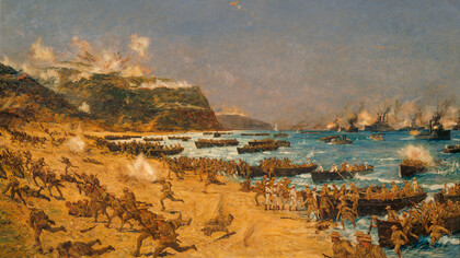 Desembarco en Galípoli, 1915