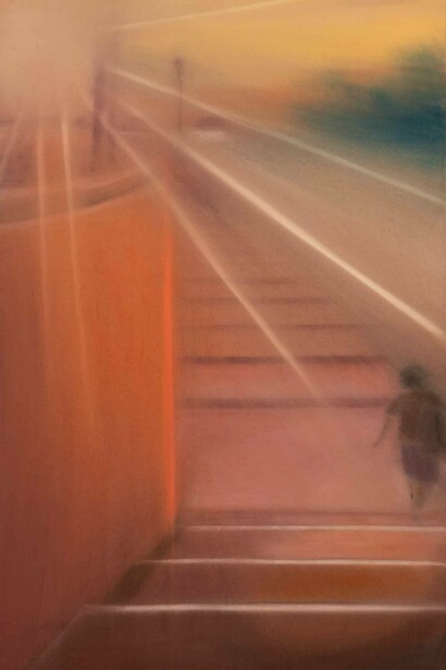 Rasmus Eckhardt, Good morning neighbor (detail), 2026. Courtesy of Shrine