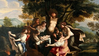 Luigi Garzi, La nascita di Adone e la trasformazione di Mirra