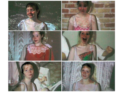 Carrie Marie Schneider, Repeated Physiognomy, 2012, (video stills), Video: color, sound, 25 minutes, Courtesy the artist