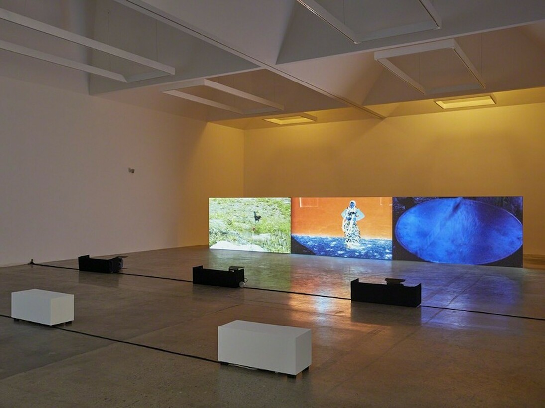 Mother Drum, Exhibition view. Courtesy of Kayne Griffin Corcoran