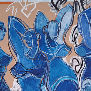 Charoula Nikolaidou, Avignon girls partying. Courtesy of Varvara Roza Gallery