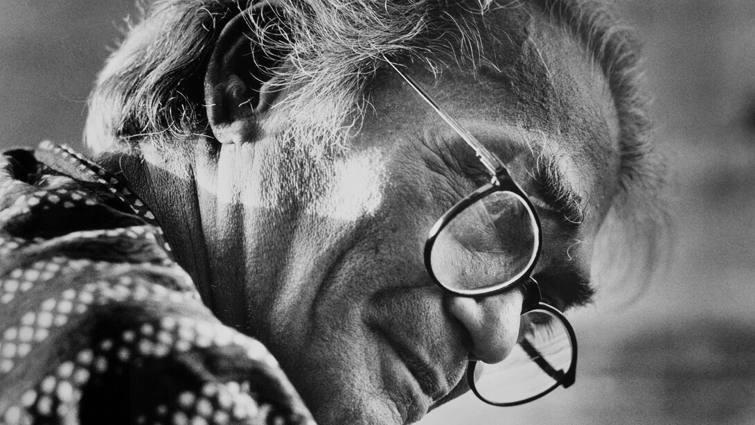 Portrait, V. S. Gaitonde. Photo: Shalini Saran