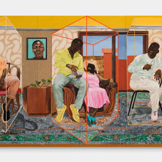 Feni Chulumanco, Ubomi Buyaqhubekeka (Life continues). Courtesy of Osart Gallery