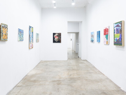 Installation View, Kids Without the Internet, 2023. Courtesy of Massey Klein Gallery