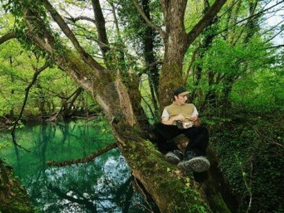 Procurando na natureza um refúgio da realidade