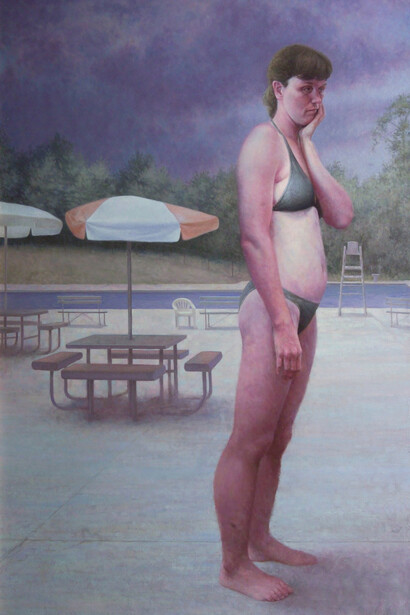 Michèle Fenniak, Morning swim, 2005. Courtesy of Forum Gallery