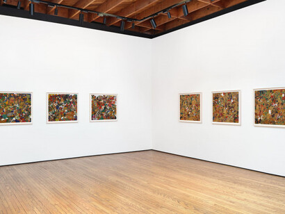 Yuichiro Ukai, exhibition view. Courtesy of Parker Gallery