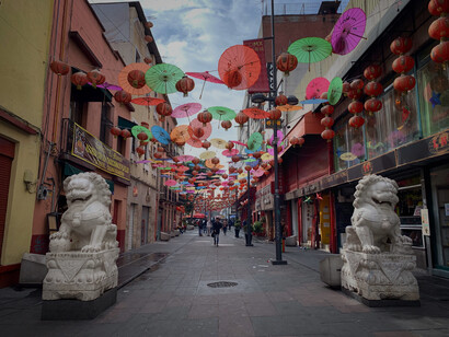 Barrio Chino en el Centro Histórico de la Cuidad de México