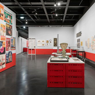 Meat, exhibition view. Courtesy of Musa Museum